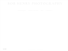 Tablet Screenshot of bobhenryphotography.com